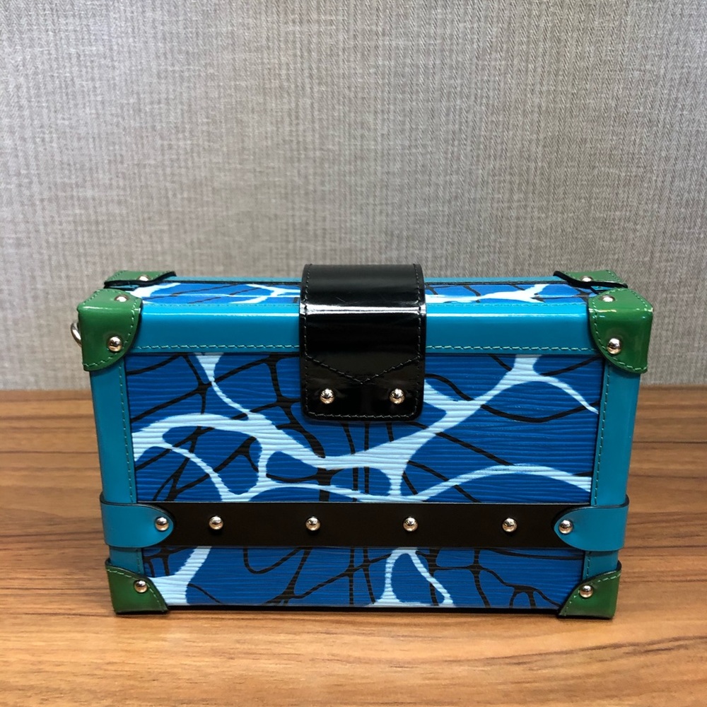 Louis Vuitton Aqua Epi 16’ cruise petite Malle bag - Picture 5 of 8